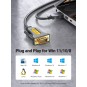 UGREEN 20201 USB to DB9 RS-232 male Adapter Cable - CR104 - 20210