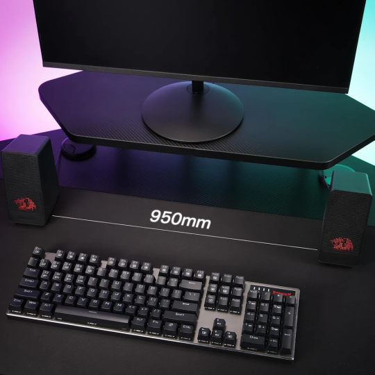 Redragon GS513 PC Gaming Speaker – Immersive Stereo Sound & RGB Lighting