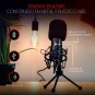 Redragon GM300 Gaming Stream Microphone – USB High-Quality Mic for Streaming & Recording