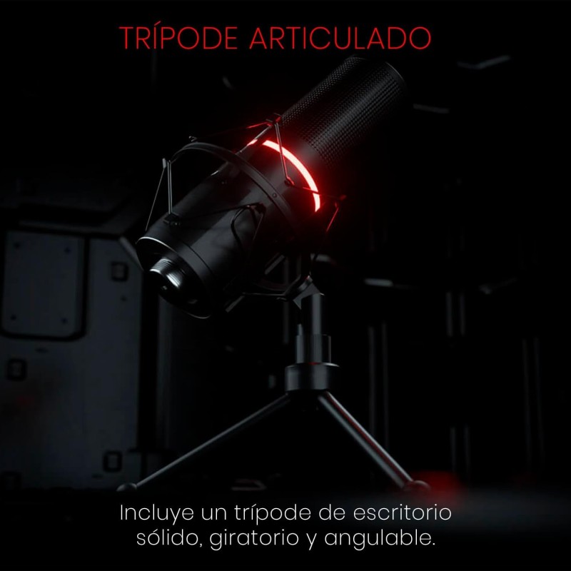 Redragon GM300 Gaming Stream Microphone – USB High-Quality Mic for Streaming & Recording