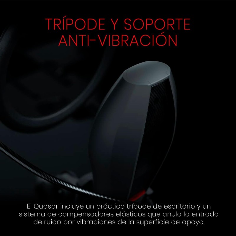 Redragon GM200 Gaming Stream Microphone – USB High-Quality Mic for Streaming & Gaming