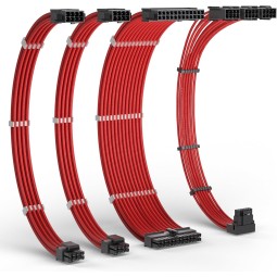 Redragon GCP07 Motherboard Cable Set – 4-Piece High-Quality PC Cables