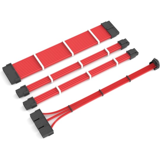 Redragon GCP07 Motherboard Cable Set – 4-Piece High-Quality PC Cables