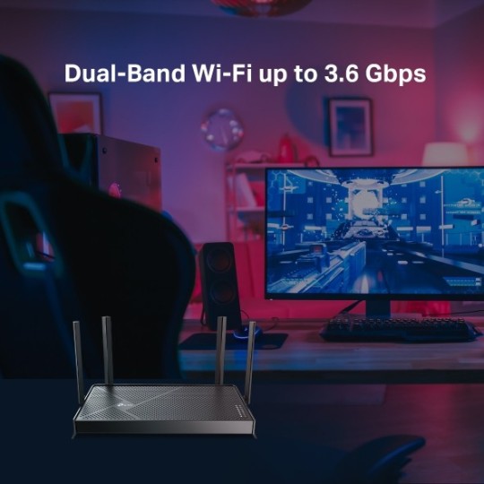 TP-Link Archer BE230 BE3600 Dual-Band Wi-Fi 7 Router | Ultra-Fast Gigabit Speeds, Easy Setup & Smart Home Connectivity
