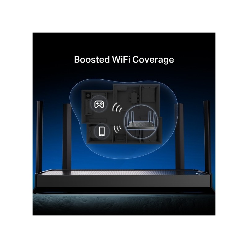 TP-Link Archer BE230 BE3600 Dual-Band Wi-Fi 7 Router | Ultra-Fast Gigabit Speeds, Easy Setup & Smart Home Connectivity