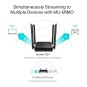 TP-Link Archer C64 AC1200 Dual Band MU-MIMO Wireless WiFi Router | High-Speed Internet, Gaming & Streaming Router