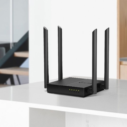 TP-Link Archer C64 AC1200 Dual Band MU-MIMO Wireless WiFi Router | High-Speed Internet, Gaming & Streaming Router