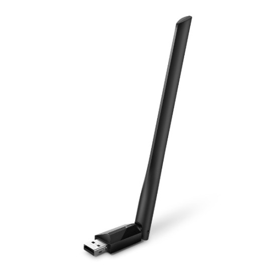 TP-Link Archer T2U Plus AC600 High Gain Dual Band USB WiFi Adapter | Fast 5GHz & 2.4GHz Wireless Network Dongle