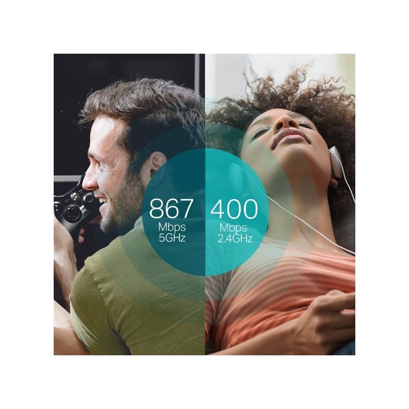 TP-Link Archer T4U AC1300 High Gain Dual Band MU-MIMO USB WiFi Adapter | Fast 5GHz & 2.4GHz Wireless Network Dongle