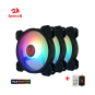 Redragon GC-F009 PC Cooling Fan – Efficient Airflow & Silent Cooling for Gaming PCs