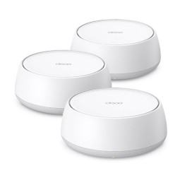 TP-Link Deco BE25 BE3600 WiFi 7 Mesh System (1-Pack / 3-Pack) | Tri-Band Gigabit Whole Home Router for High-Speed Coverage