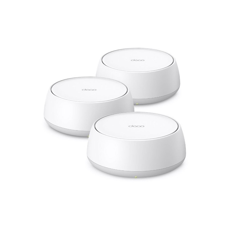 TP-Link Deco BE25 BE3600 WiFi 7 Mesh System (1-Pack / 3-Pack) | Tri-Band Gigabit Whole Home Router for High-Speed Coverage