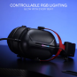 Redragon Cybill H312 Gaming Headset – Black, Comfortable & Immersive Sound