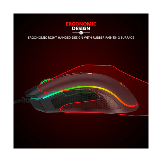Redragon Cobra M711-FPS Gaming Mouse – 32000 DPI, LK Optical Switch & Flawless Sensor