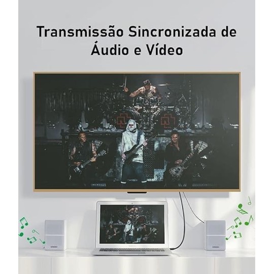 UGREEN Mini DP Male to HDMI Cable 4K (Black) - MD101 - 20848