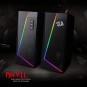 Redragon Anvil GS520 RGB Desktop Speakers – Immersive Sound & Stylish RGB Lighting