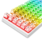 Redragon A137 Transparent Keycaps – 117-Key Mechanical Keyboard Upgrade