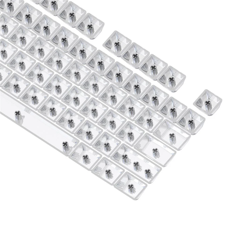 Redragon A137 Transparent Keycaps – 117-Key Mechanical Keyboard Upgrade