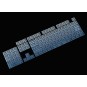 Redragon A134 Gradient Ombre Blue Keycaps – 104-Key Mechanical Keyboard Upgrade