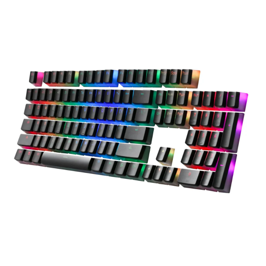 Redragon A130 Pudding Keycaps – 104-Key Mechanical Keyboard Upgrade
