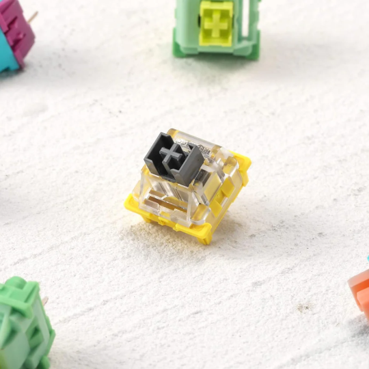 Redragon A113 Bullet-S – 24 Soft Linear Mechanical Switches for Keyboards