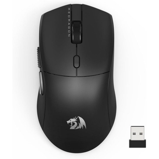 Redragon M815 Pro 3-Mode Wireless Gaming Mouse – High Precision & Ergonomic Design
