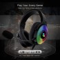 Redragon H350 Pandora RGB Wired Gaming Headset – Surround Sound & Noise-Cancelling Mic