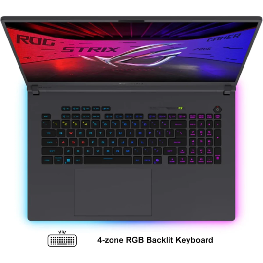 ASUS ROG Strix G18 2025 Gaming Laptop | Intel Core Ultra 9 275HX 24-Core | RTX 5060 8GB DDR7 | 144Hz Volt Green