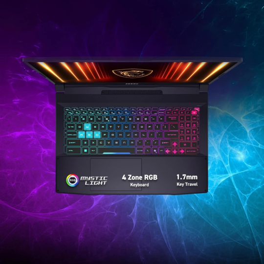 MSI Katana 15 HX (2025) B14WFK 14Gen Intel Core i7 14650HX 16-Cores w/ Nvidia RTX 5050 8GB DDR7 & IPS 144Hz Display - Black