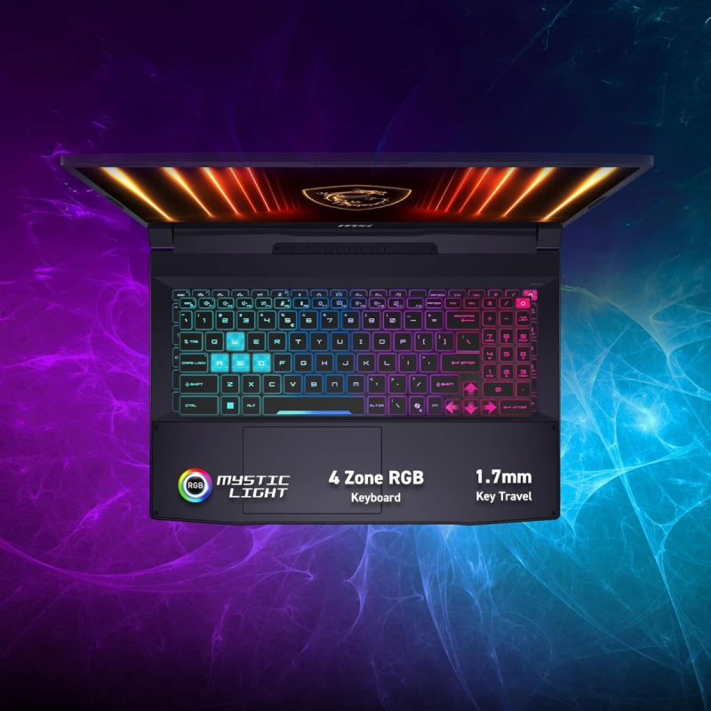 MSI Katana 15 HX (2025) B14WFK 14Gen Intel Core i7 14650HX 16-Cores w/ Nvidia RTX 5050 8GB DDR7 & IPS 144Hz Display - Black