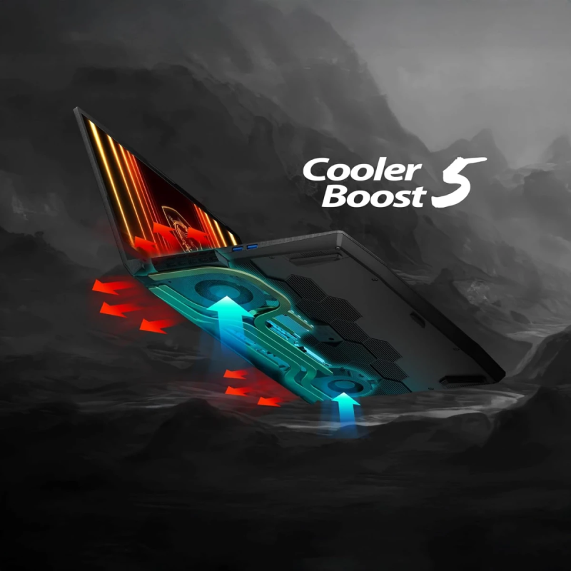 MSI Katana 15 HX (2025) B14WFK 14Gen Intel Core i7 14650HX 16-Cores w/ Nvidia RTX 5050 8GB DDR7 & IPS 144Hz Display - Black