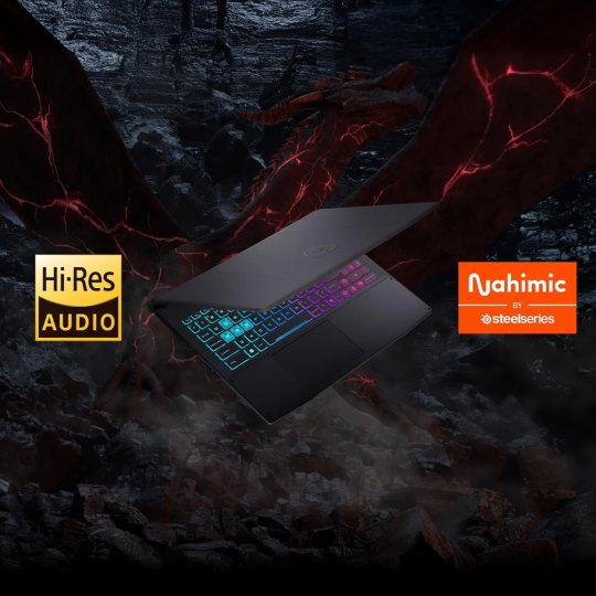 MSI Katana 15 HX (2025) B14WFK 14Gen Intel Core i7 14650HX 16-Cores w/ Nvidia RTX 5050 8GB DDR7 & IPS 144Hz Display - Black