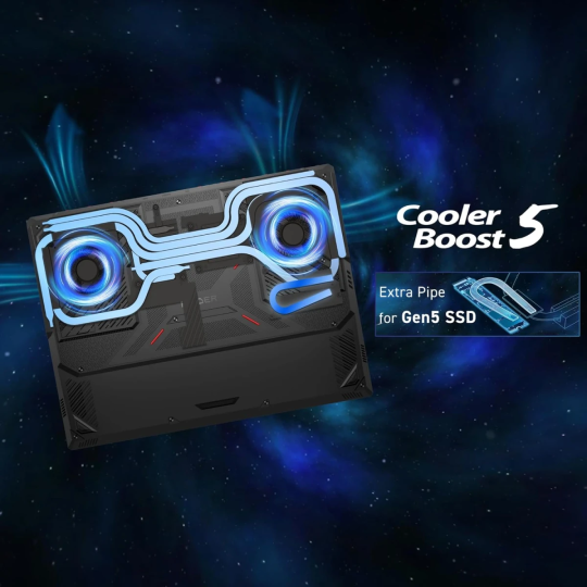 MSI Vector 18 HX AI (2025) Laptop – Intel Core Ultra 9 275HX, RTX 5090 24GB DDR7, 2.5K 240Hz IPS Display Cosmos Gray