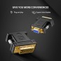 UGREEN DVI-I (24+5) Male to VGA Female Converter (Black) - 20122