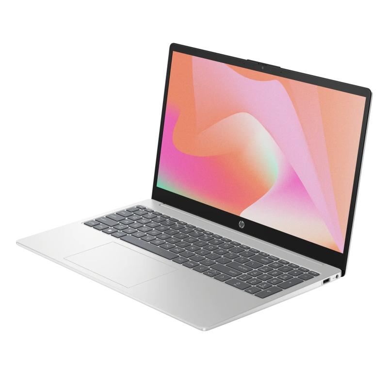 HP Laptop 15-FD0269NE (2024) – 13th Gen Intel Core i3, Slim Silver, Backlit Keyboard + HP Z3700 Mouse & Backpack