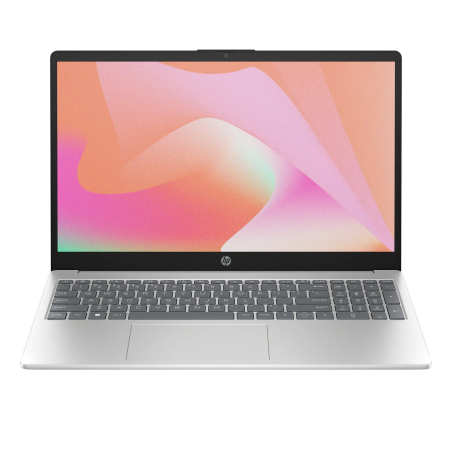 HP Laptop 15-FD0269NE (2024) – 13th Gen Intel Core i3, Slim Silver, Backlit Keyboard + HP Z3700 Mouse & Backpack