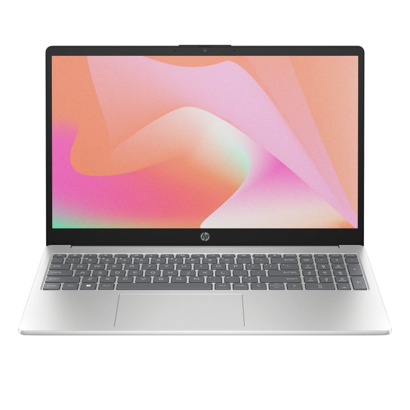 HP Laptop 15-FD0269NE (2024) – 13th Gen Intel Core i3, Slim Silver, Backlit Keyboard + HP Z3700 Mouse & Backpack