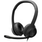 Logitech H390 Wired Headset w/ Noise-Cancelling Microphone USB In-Line Controls PC/Mac/Laptop - Black
