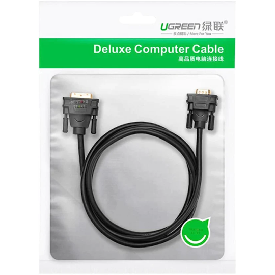 UGREEN DVI 24+1 to VGA Male to Male Cable 1.5m - MM118 - 30838