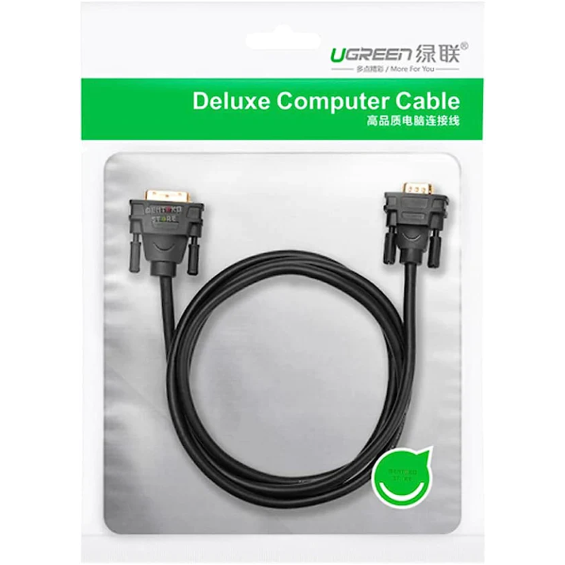 UGREEN DVI 24+1 to VGA Male to Male Cable 1.5m - MM118 - 30838