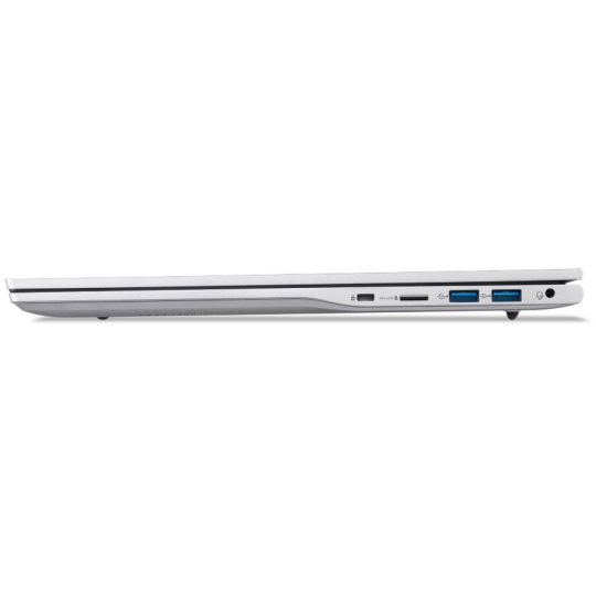 Acer Aspire Lite 16 AL16-52P (2024) – 13th Gen Intel Core i5 10-Core, DDR5, 16" IPS FHD+ Display, USB-C Charging, Silver