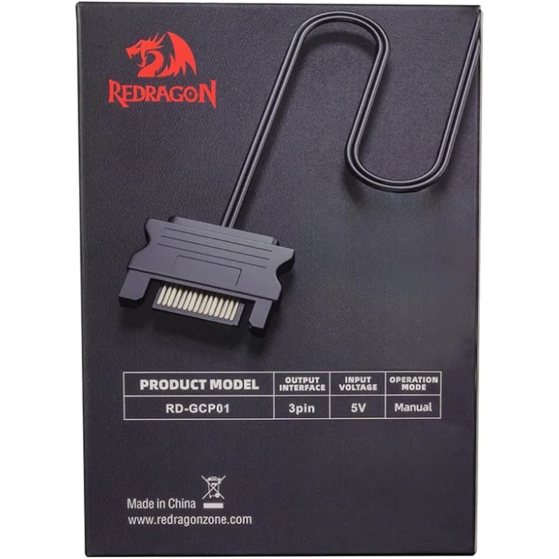 Redragon RD-GCP01 Mini Controller 5V – Black RGB Control Hub
