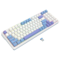 Redragon Gloria Pro K664WBP RGB Wireless & Wired Mechanical Gaming Keyboard – White