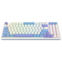 Redragon Gloria Pro K664WBP RGB Wireless & Wired Mechanical Gaming Keyboard – White