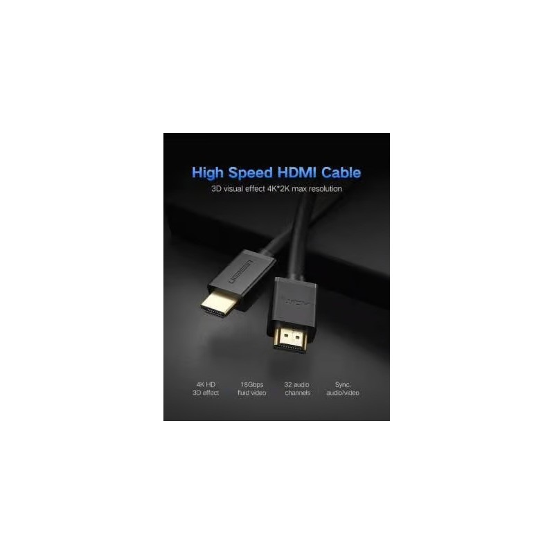 UGREEN HDMI Cable 4K@60Hz HDMI 2.0 - HD104 - 10106