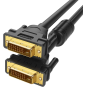 UGREEN DVI (24+1) Male to Male Cable Gold Plated(Black) - DV101 - 11606