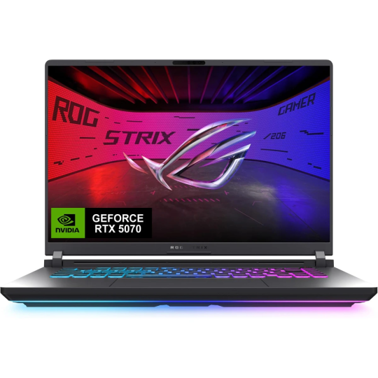ASUS ROG Strix G16 (2025) Gaming Laptop | Intel Core i7-14650HX | RTX 5070 8GB | 16” 165Hz IPS | DDR7 | Eclipse Gray