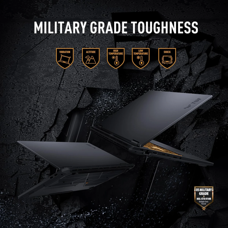 ASUS TUF Gaming F16 2025 Laptop | Intel Core i7-14650HX | RTX 5060 8GB DDR7 | 16-Core | 165Hz IPS Display – Jaeger Gray