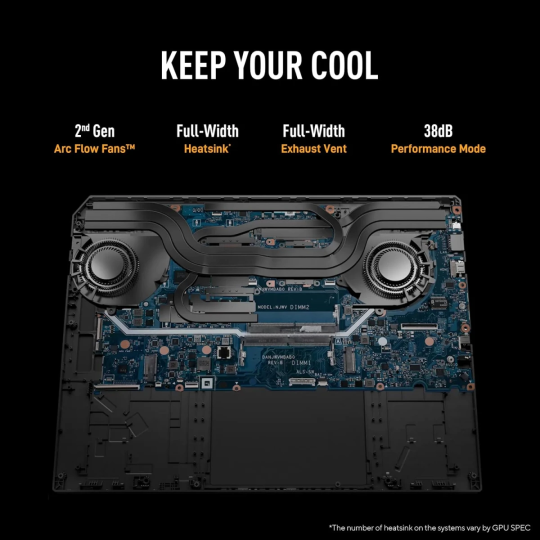 ASUS TUF Gaming F16 2025 Laptop | Intel Core i7-14650HX | RTX 5060 8GB DDR7 | 16-Core | 165Hz IPS Display – Jaeger Gray