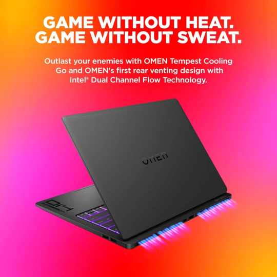 HP OMEN Transcend 14 (2025) Gaming Laptop – Intel Core Ultra 9 285H, RTX 5070 8GB, 3K OLED 120Hz, 16-Core, Shadow Black